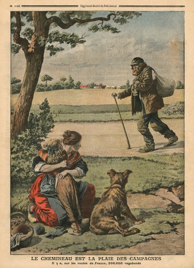 Vagabond is a Nuisance for Countryside, illustration from 